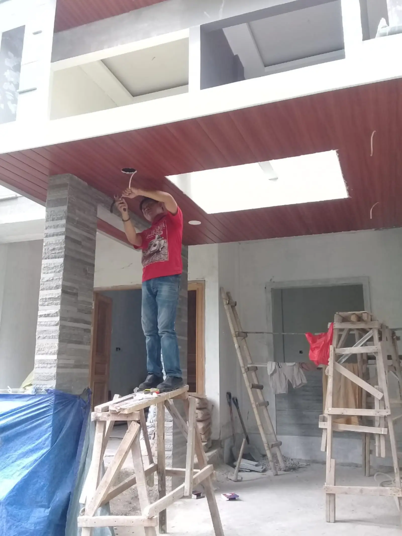 Dokumentasi Bangun Rumah 1 Lantai Bintaro, foto 1