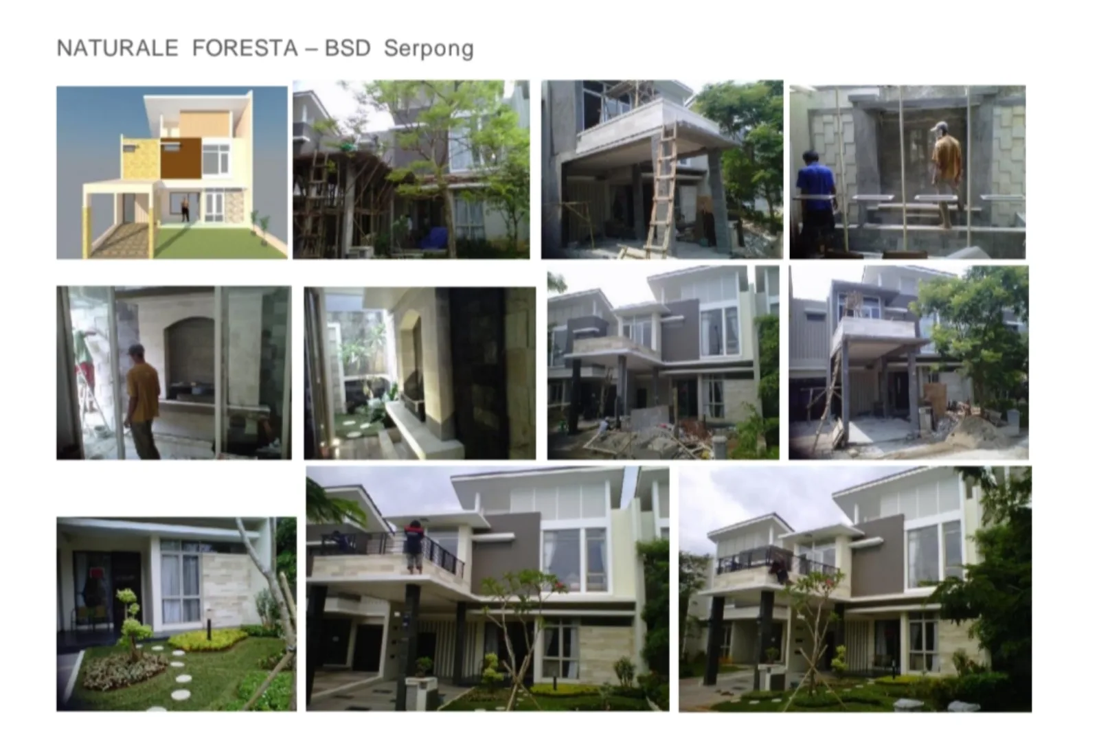Dokumentasi Renovasi Naturale Foresta BSD, foto 1