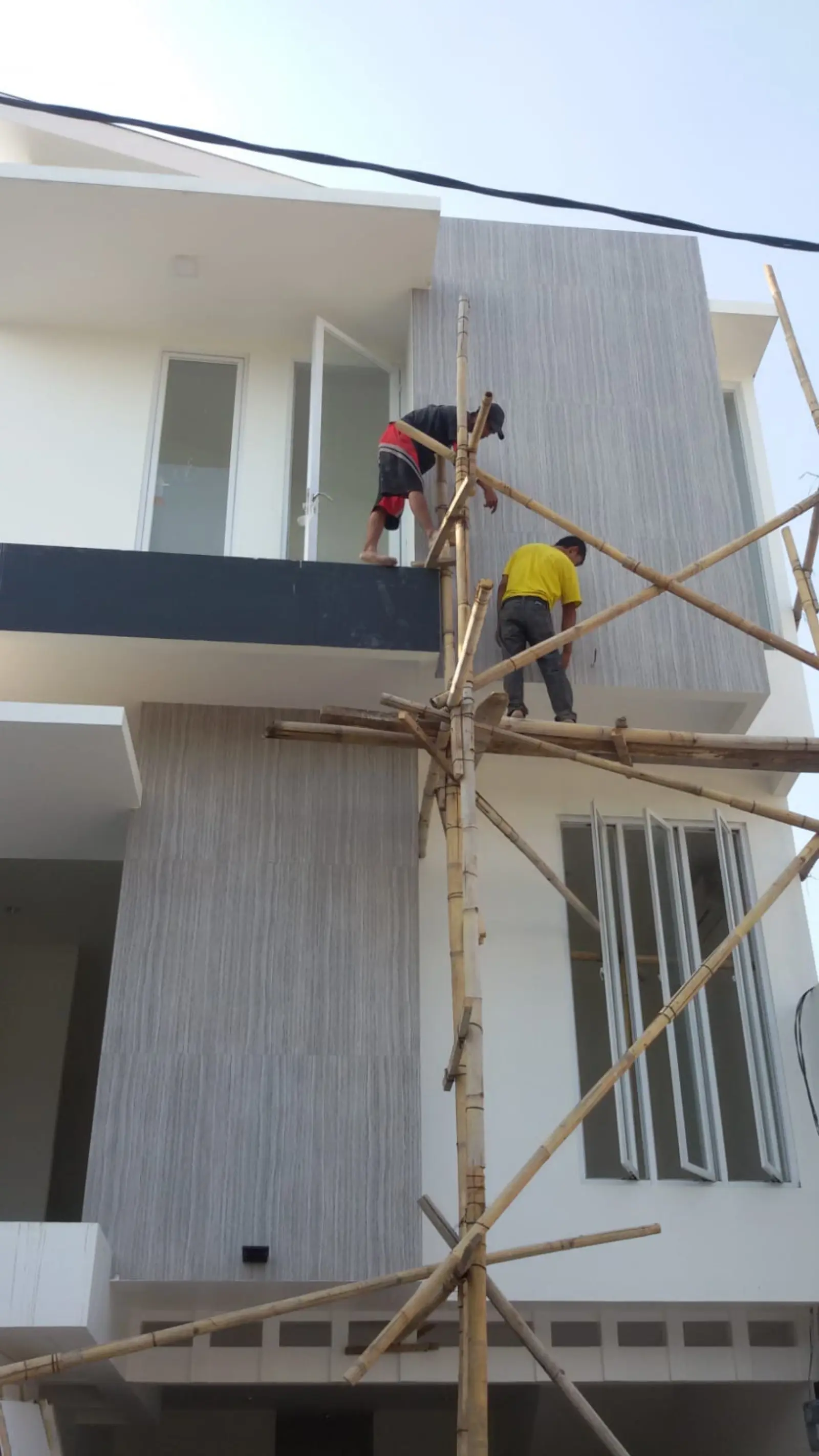 Dokumentasi Bangun Rumah Baru 2 Lantai East Pancoran, foto 2