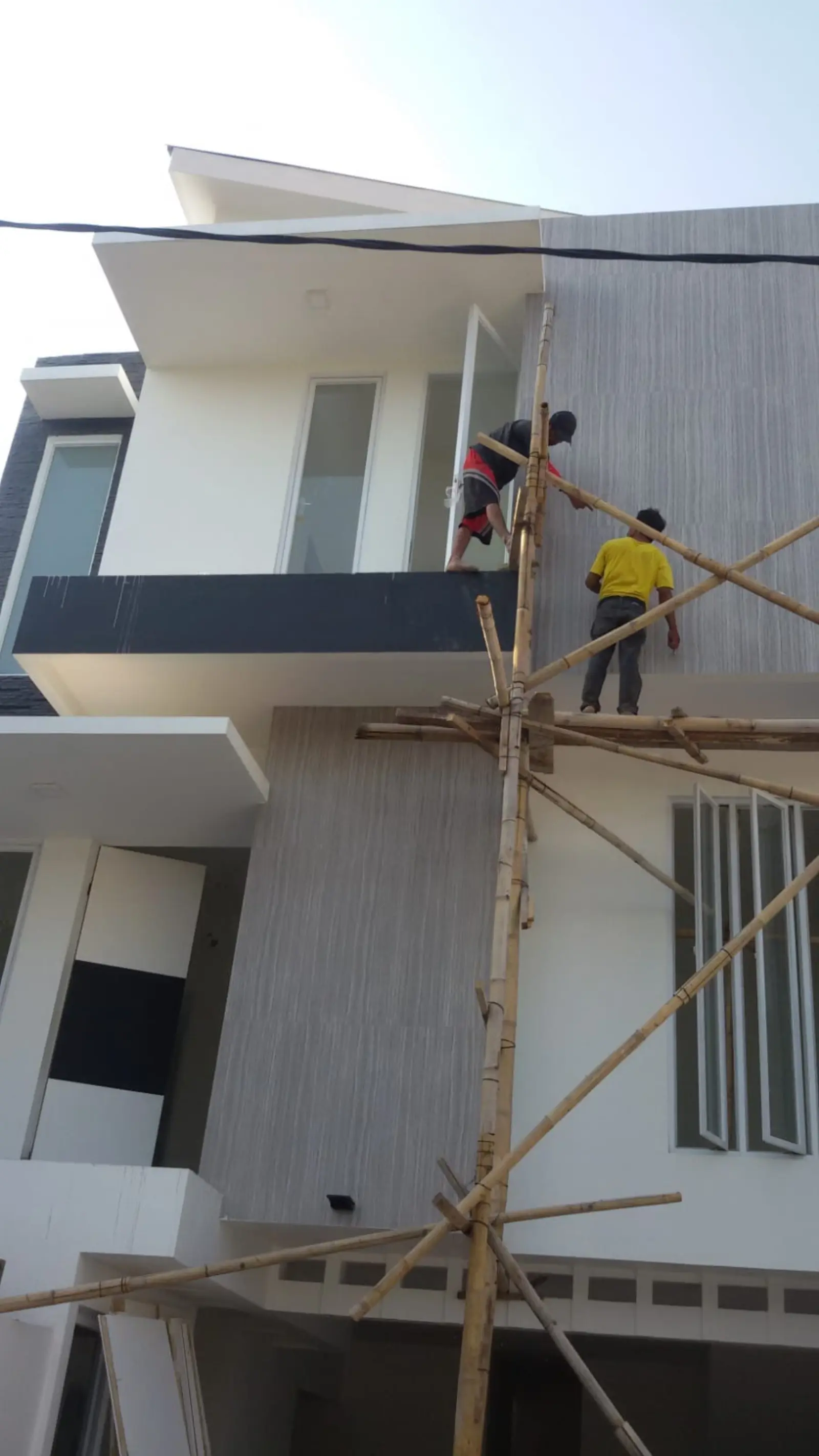 Dokumentasi Bangun Rumah Baru 2 Lantai East Pancoran, foto 6